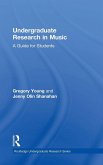 Undergraduate Research in Music