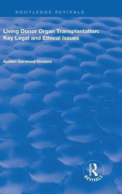 Cover Living Donor Organ Transplantation