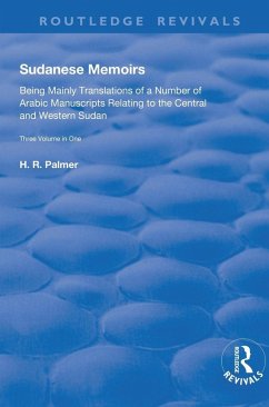 Sudanese Memoirs - Palmer, Herbert