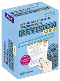Pearson REVISE AQA GCSE Maths (Higher): Revision Cards incl. online revision, quizzes and videos - for 2025 and 2026 exams