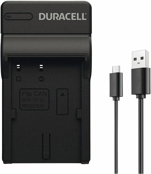 Duracell Ladegerät mit USB Kabel für DRC511/BP-511