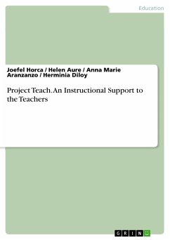 Project Teach. An Instructional Support to the Teachers (eBook, PDF)