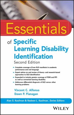 Essentials of Specific Learning Disability Identification (eBook, ePUB) - Alfonso, Vincent C.; Flanagan, Dawn P.