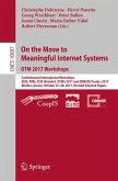 On the Move to Meaningful Internet Systems. OTM 2017 Workshops (eBook, PDF)