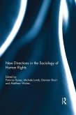 New Directions in the Sociology of Human Rights (eBook, ePUB)