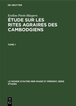 Cover Étude sur les rites agraires des Cambodgiens (eBook, PDF)