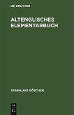 Altenglisches Elementarbuch (eBook, PDF)