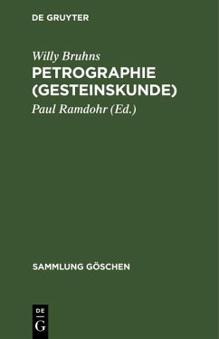 Cover Petrographie (Gesteinskunde) (eBook, PDF)