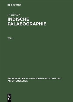 Indische Palaeographie (eBook, PDF) - Bühler, G.