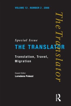 Translation, Travel, Migration (eBook, PDF) Cover Translation, Travel, Migration (eBook, PDF)