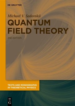 Quantum Field Theory (eBook, ePUB) - Sadovskii, Michael V.