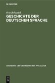 Geschichte der deutschen Sprache (eBook, PDF)