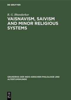 Vaisnavism, Saivism and minor religious systems (eBook, PDF) - Bhandarkar, R. G.