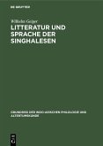 Litteratur und Sprache der Singhalesen (eBook, PDF)