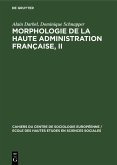 Morphologie de la haute administration française, II (eBook, PDF)