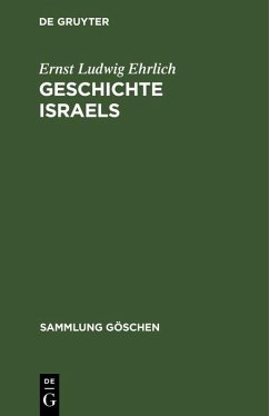 Cover Geschichte Israels (eBook, PDF)