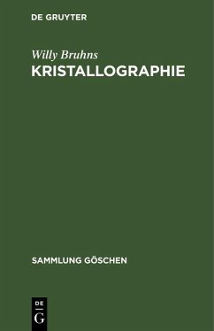 Cover Kristallographie (eBook, PDF)