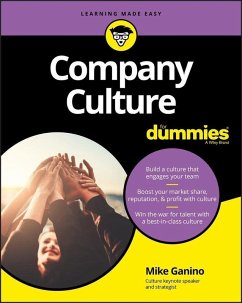 Company Culture For Dummies (eBook, ePUB) - Ganino, Mike