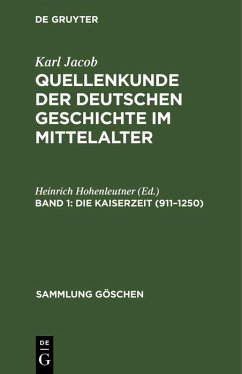Cover Die Kaiserzeit (911-1250) (eBook, PDF)