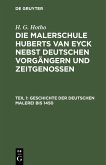 Geschichte der deutschen Malerei bis 1450 (eBook, PDF)