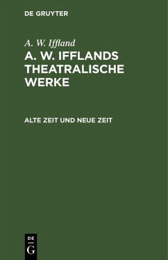Cover Alte Zeit und neue Zeit (eBook, PDF)