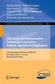 Information and Communication Technologies in Education, Research, and Industrial Applications (eBook, PDF)