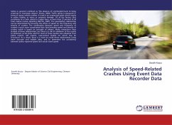 Analysis of Speed-Related Crashes Using Event Data Recorder Data