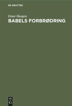 Babels forbrødring - Haugen, Einar