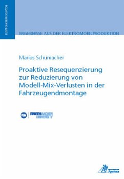 Proaktive Resequenzierung zur Reduzierung von Modell-Mix-Verlusten in der Fahrzeugendmontage - Schumacher, Marius
