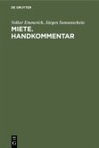 Miete. Handkommentar Miete. Handkommentar