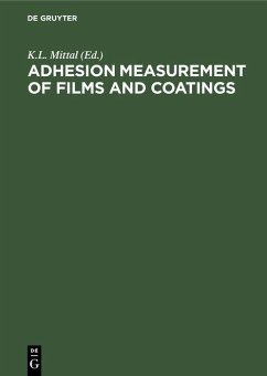 Cover Adhesion Measurement of Films and Coatings