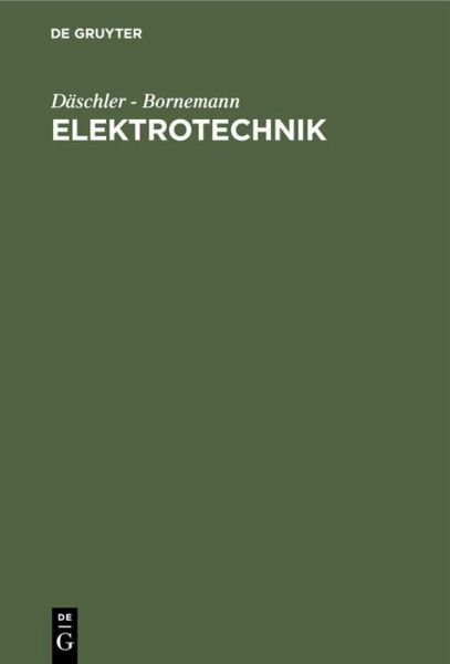 Elektrotechnik Elektrotechnik
