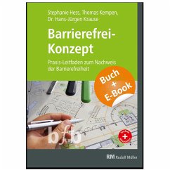 Barrierefrei-Konzept - mit E-Book (PDF) - Hess, Stephanie;Kempen, Thomas;Krause, Hans-Jürgen