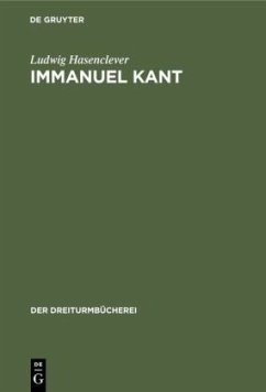 Immanuel Kant - Hasenclever, Ludwig