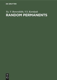 Random Permanents - Borovskikh, Yu. V.;Korolyuk, V. S.