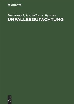 Unfallbegutachtung - Rostock, Paul;Günther, E.;Hymmen, R.