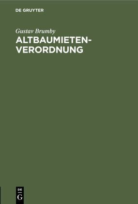 Altbaumietenverordnung