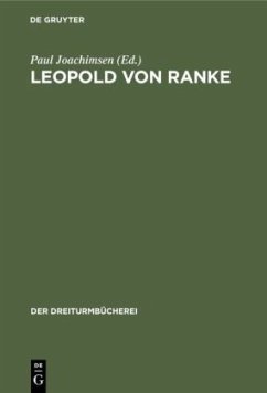 Cover Leopold von Ranke