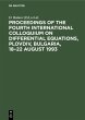 Proceedings of the Fourth International... - Bild 1