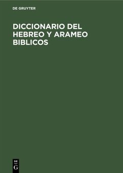 Cover Diccionario del hebreo y arameo Biblicos