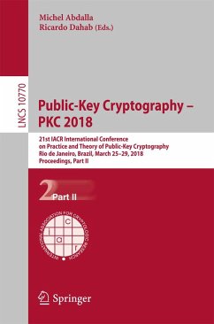 Public-Key Cryptography - PKC 2018 (eBook, PDF)