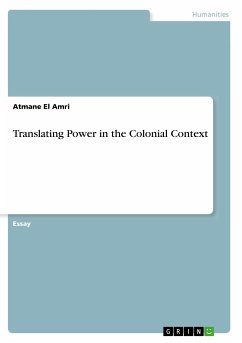 Translating Power in the Colonial Context - El Amri, Atmane