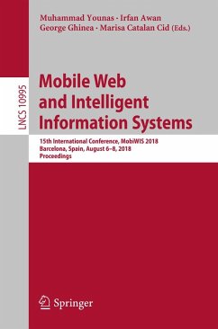 Mobile Web and Intelligent Information Systems (eBook, PDF)
