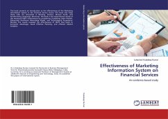 Effectiveness of Marketing Information System on Financial Services