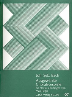 Cover Ausgewählte Choralvorspiele für Klavier