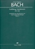 Goldberg-Variationen BWV988 für Klavier für 2 Klaviere, Partitur Rheinberger, J.G., bearb. Goldberg-Variationen BWV988 für Klavier für 2 Klaviere, Partitur Rheinberger, J.G., bearb.