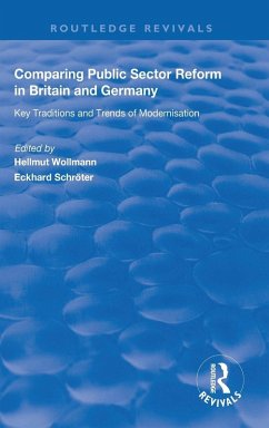 Cover Comparing Public Sector Reform in Britain and Germany