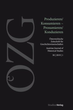 Cover Österreichische Zeitschrift für Geschichtswissenschaften 1/2019
