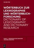 Äquivalentregister und Bibliographie / Wörterbuch zur Lexikographie und Wörterbuchforschung Band 5