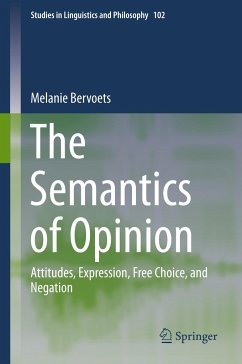 The Semantics of Opinion - Bervoets, Melanie